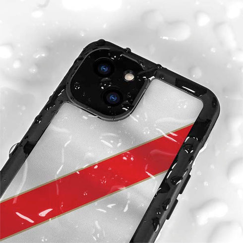 Peru Soccer Flag iPhone 15 Plus Waterproof Case